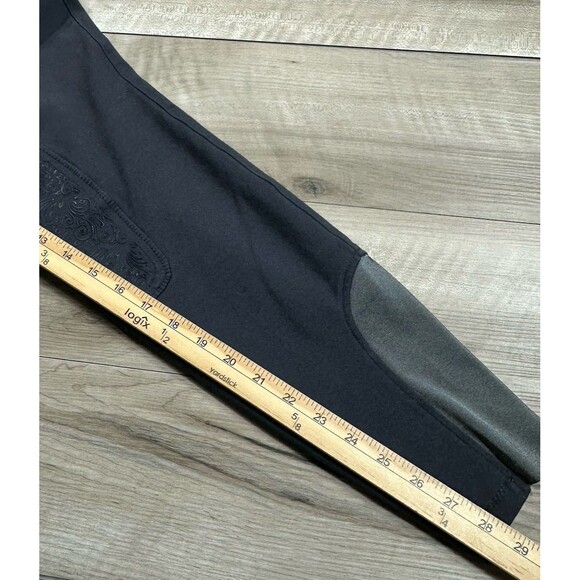 Piper by SmartPak Full Seat Breeches 32L Womens Gray Equestrian Riding Pants - Picture 10 of 10